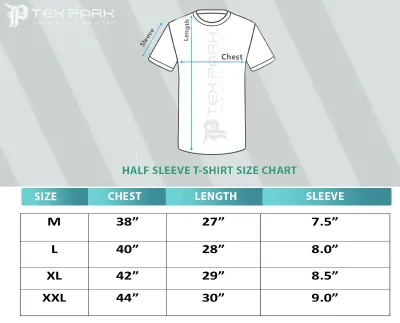  Premium Quality White Half Sleeve T-shirt- 